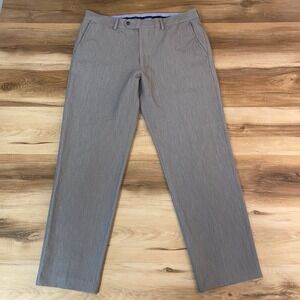 Tommy Hilfiger Mens Dress Pants W36 L30 Gray Business Casual Career